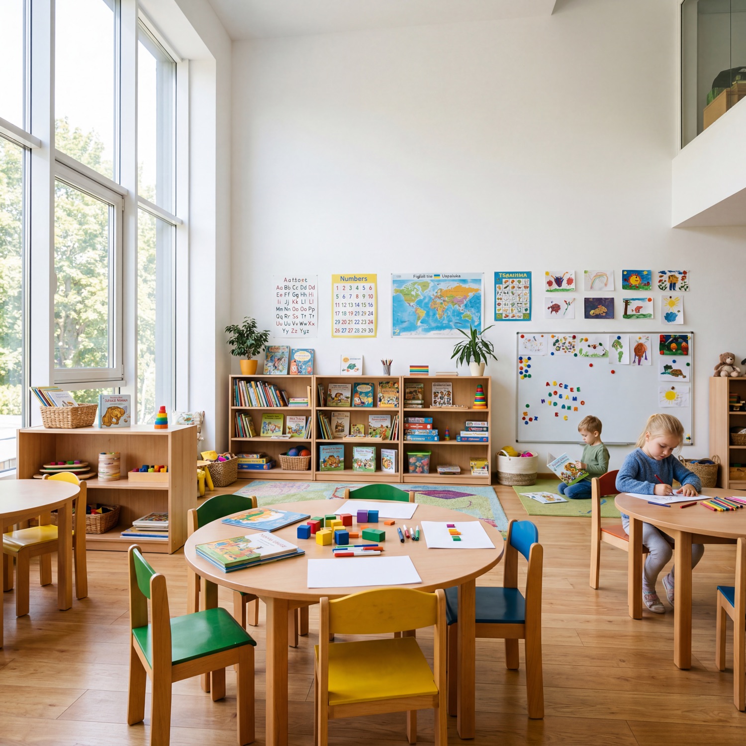Світлий і просторий клас Firefly School
