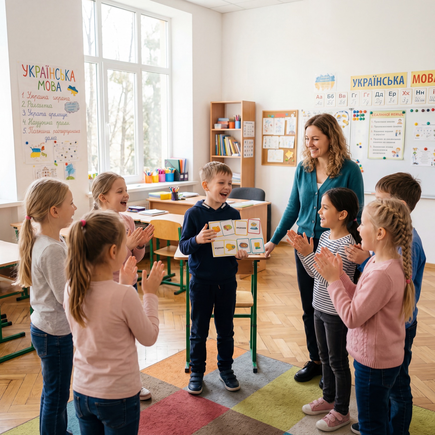 Діти радіють на занятті у Firefly School
